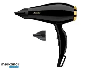 BaByliss Super Pro 2300 Hårfön Svart/Guld 6714E