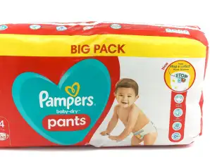 Pampers Babydry couches culottes 62pcs taille 4 (9-15 kg)