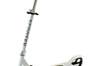 AG223D ALU. HVID SPORTSSCOOTER