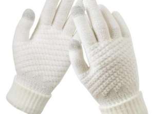 BQ19O GANTS D’HIVER BEIGE