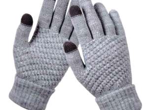 BQ19P WINTER GLOVES GREY