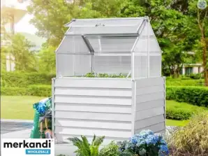 Чудова пропозиція! Ліжко з подвійним балконом/садом Powertec Garden - срібло, 600шт. А-СТОК, 1п.-15 шт.