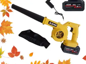 ADM Cordless Electric Blower with dual 48V batteries, SKU: 2055 (Stock in Poland)