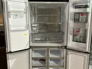 Side By Side Refrigerator mix Returns Samsung LG Beko Hisense Bosch Siemens 1 Truck 48 Pieces 4 Door Untested American SBS American Wholesale Bulk