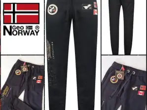 010037 men's sports pants from Geographical Norway. Sizes: S, M, L, XL, 2XL