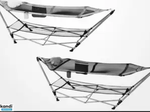 Hammock with foldable frame Hängematte mit faltbarem Gestell