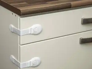 Security drawer and cabinet lock