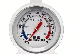 KITCHEN THERMOMETER FOR OVEN LARGE STEEL XJ4171