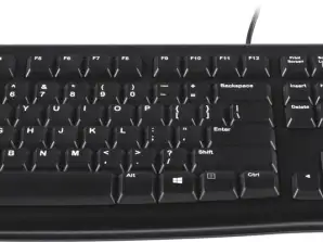 Klávesnice Logitech Keyboard ZK120U 920-002479 Černá počítačové příslušenství