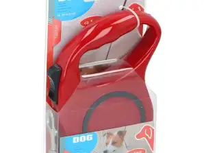 Pet Treatment ED 42859: Retractable Dog Leash   5M Red