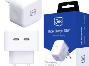 90° Universal Angled Wall Charger Accessories 3mk Hyper Charge