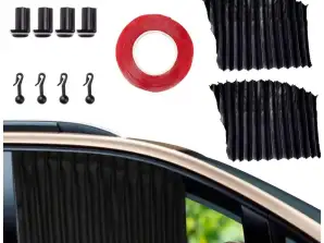 Cover Magnetic Curtain Roller Blind for Front Side Window for Car Alone