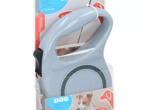 Pet Treatment ED 42859: Retractable Dog Leash   5M Gray