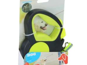 Pet Treatment ED 41678: Retractable Glow in the Dark Dog Leash   5M Yellow