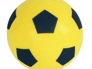 MASTER Soft voetbal 21 cm geel