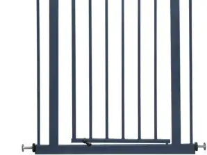 Door and stairs safety grille - child and dog - Black