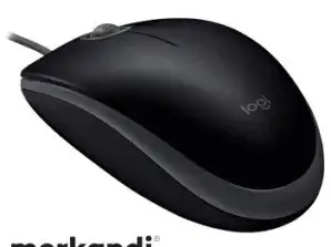 Logitech pelė ZB110S 910-005508 Juoda 1.000 dpi