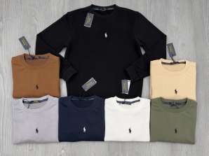 Polo Ralph Lauren sweatshirt met geborduurd logo en ronde hals