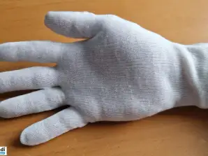 Gants en coton Stock restant Articles spéciaux 18000 pièces NOUVEAU Gants de travail Gants de serveur