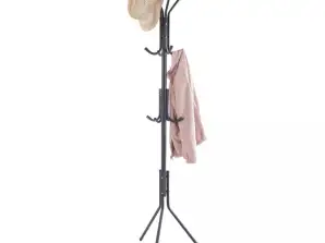 Herzberg HG 04524: 12 Hook Free Standing Coat Rack