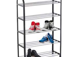 Herzberg HG 04517: 5 Tier Shoe Rack Organizer