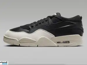 FQ7938-001 - Air Jordan 4 RM Juoda/Tamsiai pilka/Šviesus kaulas GS - B2B DIDMENINĖ BIRI 100% AUTENTIŠKA