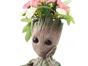 GROOT DESK FLOWER POT FLOWERS GUARDIANS OF THE GALAXY 14CM