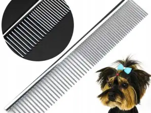 METAL COMB FOR DOG CAT HAIR 16CM