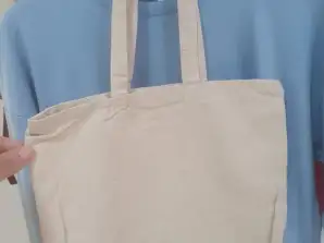 Multi purpose bags 100% cotton, with straps