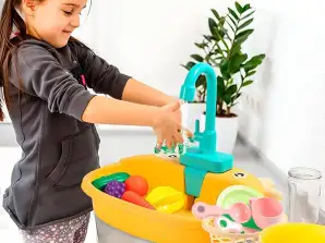 Fregadero de cocina infantil con agua corriente SINKIFUN