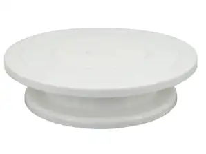 SUPPORT À GÂTEAU ROTATIF POUR GÂTEAU ET DÉCORATION DE GÂTEAU XJ4557