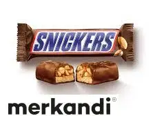 Snickers | Schokoriegel mit Nougat, Karamell und Erdnüssen 50g