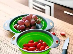 Silicone strainer (2 pieces) FOLDRAIN