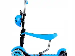 PR-5006 Mini Scooter - Sattelroller mit 3 Rädern - LED Räder - 47-71 CM