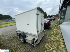 Auction: Trailer closed Box (1-axle) - (Heimann, PT 18), first reg.: July 15, 2010