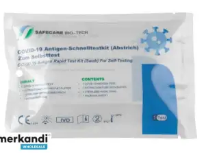 SAFECARE COVID-19 Self-Test, 1 boîte souple périmée 12/2025