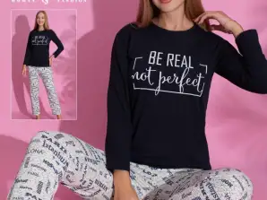 Großhandel für langärmelige Damen-Pyjamas.