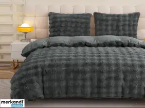 BEDDING SET 160x200 SHD163-2835 GRAPHITE