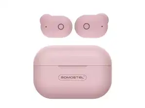 Somostel Earbuds J58 TWS Bluetooth Earphones Pink