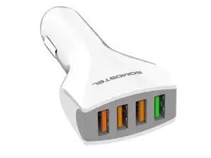 Ładowarka samochodowa Somostel SMS A66 Quick Charge QC 3.0 3A 4X USB B