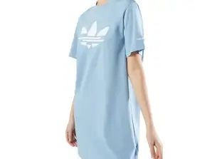 Damen Adidas Baumwollkleid Loungewear Echte Neue Kleider Frauen