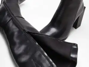 Women's boots from 6,00 € per piece – A-stock for autumn and winter, new goods, REMAINING STOCK, buy pallet clothing, wholesale