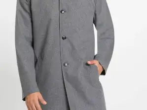 8,10 € per piece, stock of men's coats, suitable for autumn, winter and spring, textiles remaining stock, A-stock