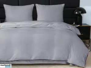 SET BIANCHERIA DA LETTO 160x200 CON LENZUOLO ORSETTO CON PASSAMANERIA SHK164-2826 GRIGIO