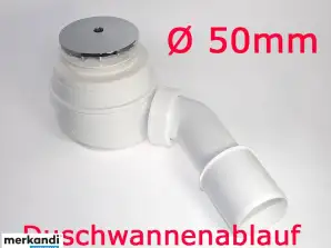 Ablaufgarnitur für die Duschwannen Duschwannenablauf Geruchverschluss Ø 50 mm