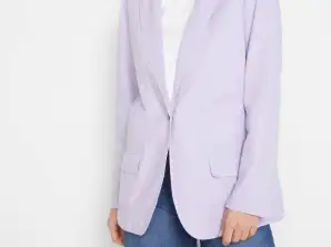 Damenblazer aus Kunstleder ab 2,90 € pro Stück, Textilien Kiloware, Damen Kleidung, Neuware, Palette