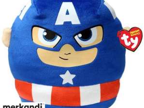 Ty SQUISH A BOOS 33CM CAPTAIN AMERICA
