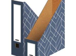 Fellowes DECOR MAGAZINE FILE URBAN BLUE