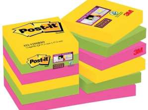 Post it CF12BLOC POST IT SUPSTI622 12SS RIO