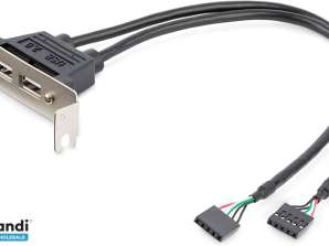 Startech ADAPTATEUR DE PLAQUE USB A